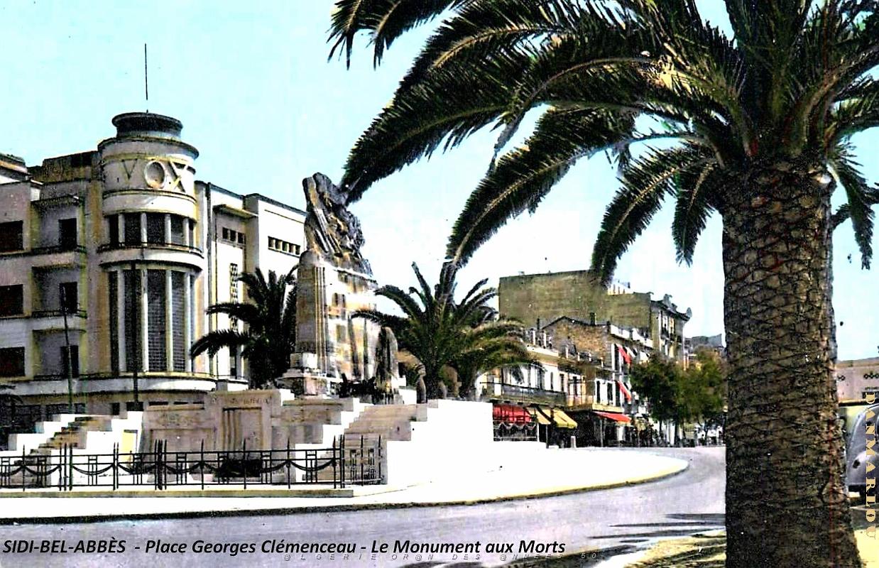 Sidi-Bel-Abbes - Place Georges Clemenceau - Monument aux Morts_2.jpg